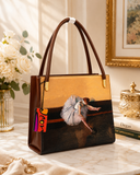 Danseuse Square Shoulder Leather Bag by Jcon