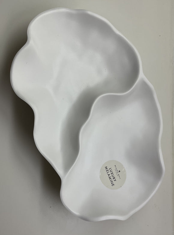 Luxury Large Double Dip White - Melamine by Beatriz Ball