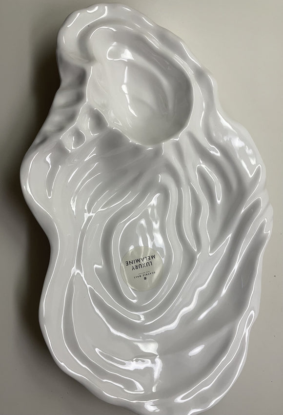 Vida Ocean Oyster Dip White - Melamine by Beatriz Ball