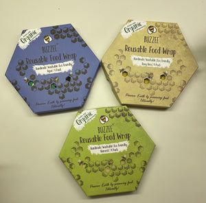 BUZZEE - REUSABLE FOOD WRAP