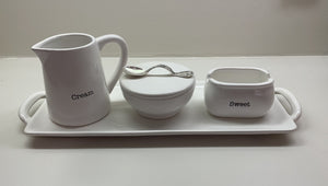 Cream & Sugar Set