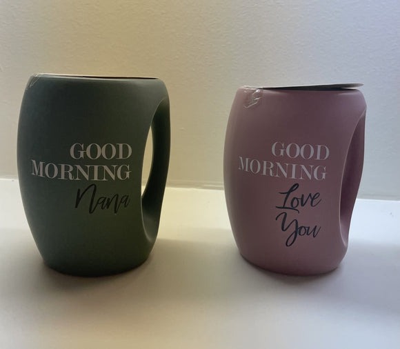 Good morning by Pavilon - Mug 16 Oz - lake life, love you nana nurse