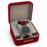 Gruen Diver-Style Quartz Watch with Original Box