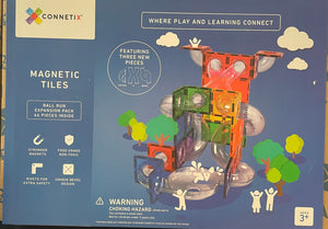 Connetix - Magnetic tiles - Ball Run Pack (66 pieces)