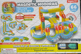 Rail Cube - Magnetic Monorail - De Luxe Block Set (66 pieces)