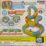 Rail Cube - Magnetic Monorail - Starter Block Set (32pieces)