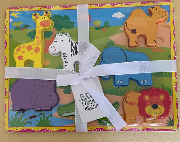 London Bridge - Wooden Puzzles - Jungle Animals