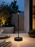 Zafferano Swap Pro Matte Black Cordless LED Table Lamp