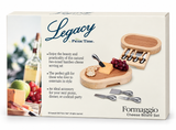 Legacy by Picnic Time Formaggio Bamboo Cheese Board & 4-Piece Tool Set