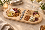 Legacy by Picnic Time Fontina Cheeseboard & Serving Tray with Knife