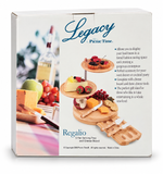 Legacy by Picnic Time Regalio 3-Tier Serving Tray & Cheese Board Set