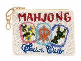 Mahjong Hand-Beaded Bags