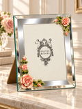 Olivia Riegel Botanica Rose Mirrored Picture Frame – 8×10