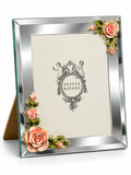 Olivia Riegel Botanica Rose Mirrored Picture Frame – 8×10