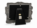“Just Married” Antique Silver Wedding Picture Frame