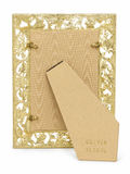 Gold Crystal Frame 4x6 by Olivia Riegel