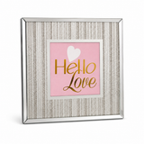 Cole Street Mirrored & Glitter Picture Frames – Assorted Designs and Sizes