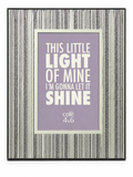 Cole Street Mirrored & Glitter Picture Frames – Assorted Designs and Sizes