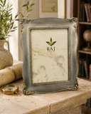 RAJ Collection Ornate Silver-Tone Picture Frames – Assorted Styles and Sizes
