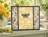 Fringe Studio Butterfly Garden Art-Glass 4" × 6" Picture Frame