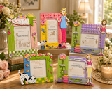 Pixel-Perfect Whimsical Decorative Picture Frames – Care & Wonder Collection