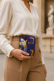 Art Genuine Leather Purple Wallet by ICON Los Angeles