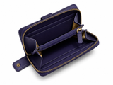 Art Genuine Leather Purple Wallet by ICON Los Angeles