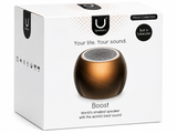 U Boost Wireless Speaker – Rose Gold Mirror & Hematite