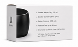 U PRO Matte Black Dual - Wireless Speakers