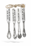 Mud Pie Circa Vintage Spreader Set – Set of 4
