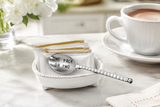 Mud Pie Sugar Packet Holder with “One Pack or Two” Spoon
