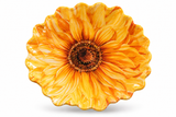 Sunflower-Shaped Melamine Serving Platter