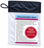 TSA Airport Clear Organizer Bag