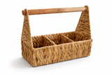 Mud Pie Woven Utensil & Towel Caddy