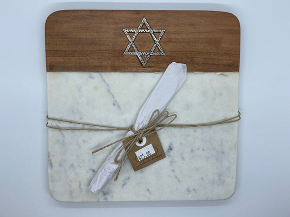 Cutting Board Set - Marble & Wood