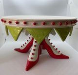 High Heel Shoe Cake Plate