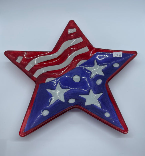 July 4th Star Plate