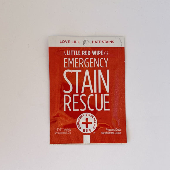 Stain Rescue Little Red Wipe for Emergency