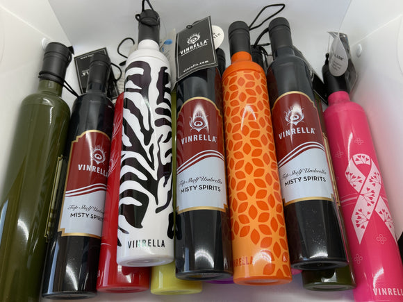 Vinrella - Umbrella in a Bottle (9 different styles)