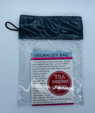 TSA Airport Clear Organizer Bag (6 Styles)