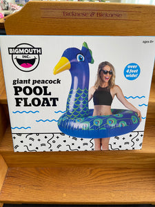 Peacock Pool Float