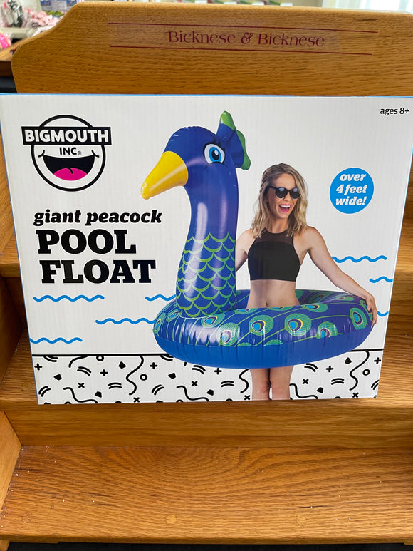 Peacock Pool Float