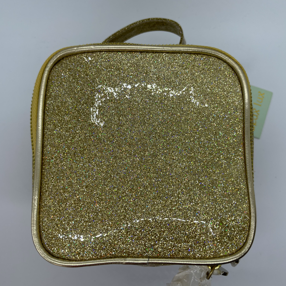 Delux Bag for Cosmetics Gold