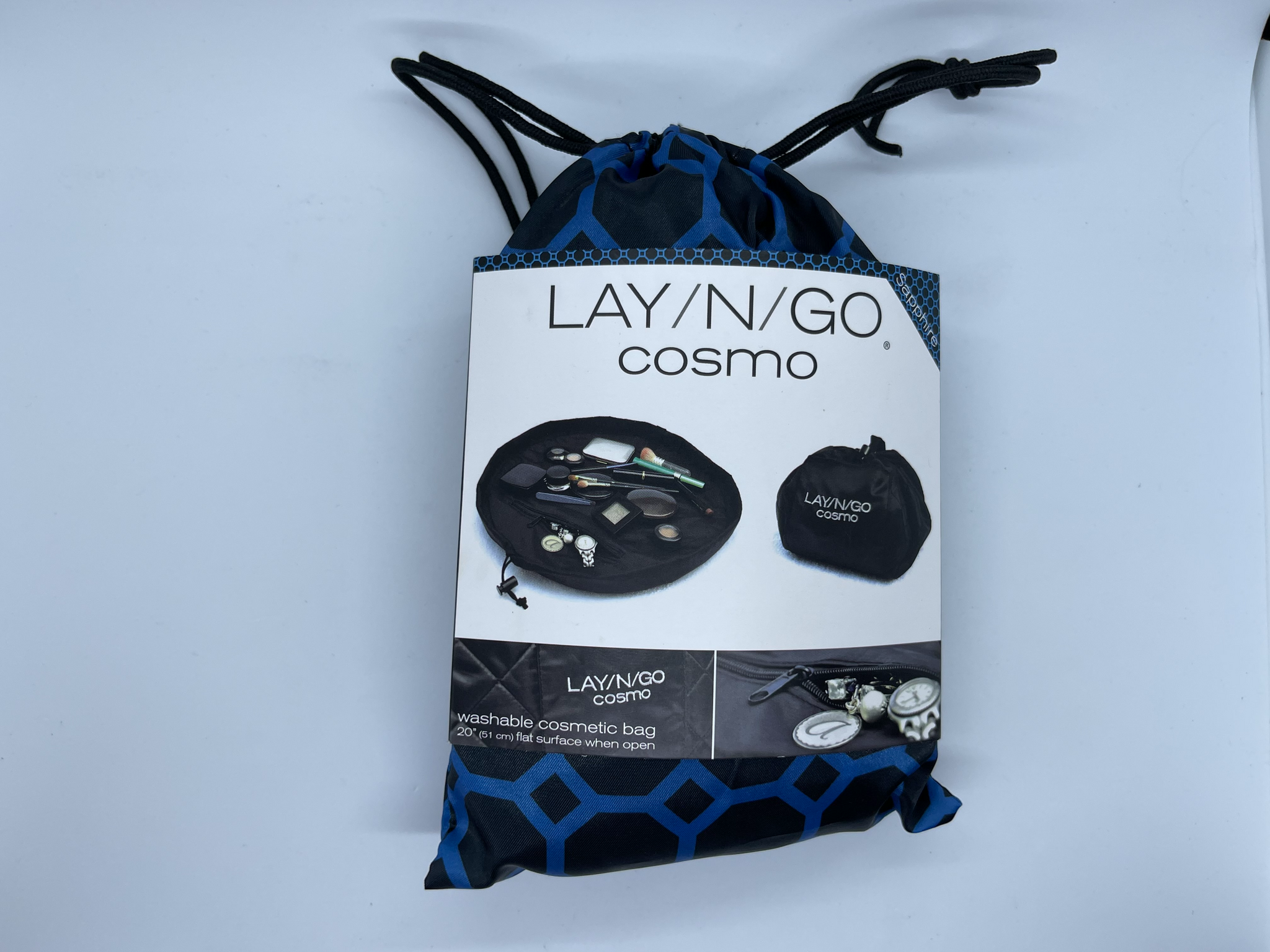  Lay-n-Go Cosmo Drawstring Cosmetic & Makeup Bag