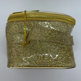 Delux Bag for Cosmetics Gold